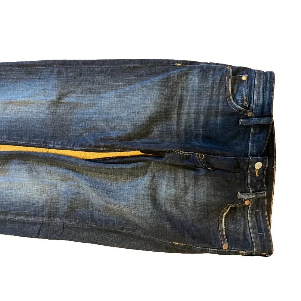 Ralph Lauren Denim & Supply Jeans Skinny 29 30 x 31 Stretch Cotton Dark Blue